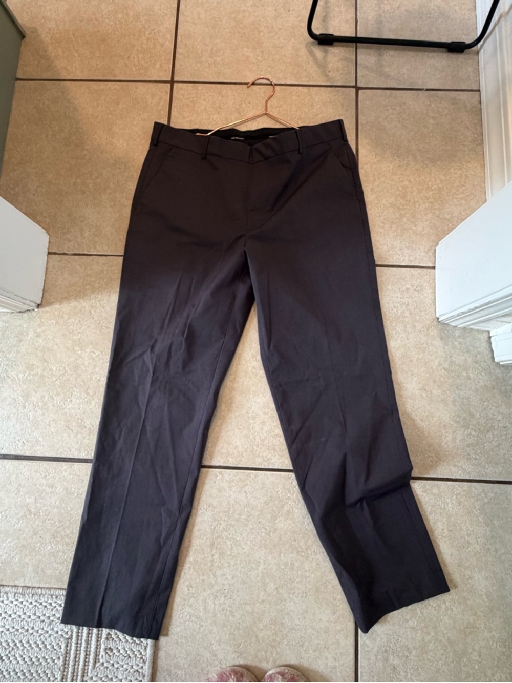 Van Heusen gray  Dress Pants - Straight Tailored Fit flex 36 x 32